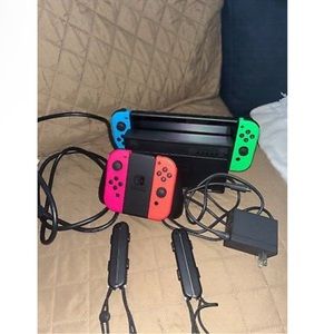 Nintendo switch with Mario kart 8